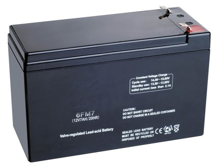 12V-7Ah Аккумулятор для охранной сигнализации описание, отзывы, характеристики